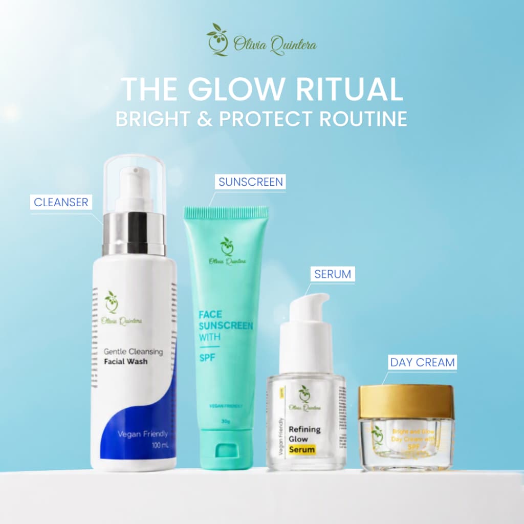 The Glow Ritual: Bright & Protect Routine